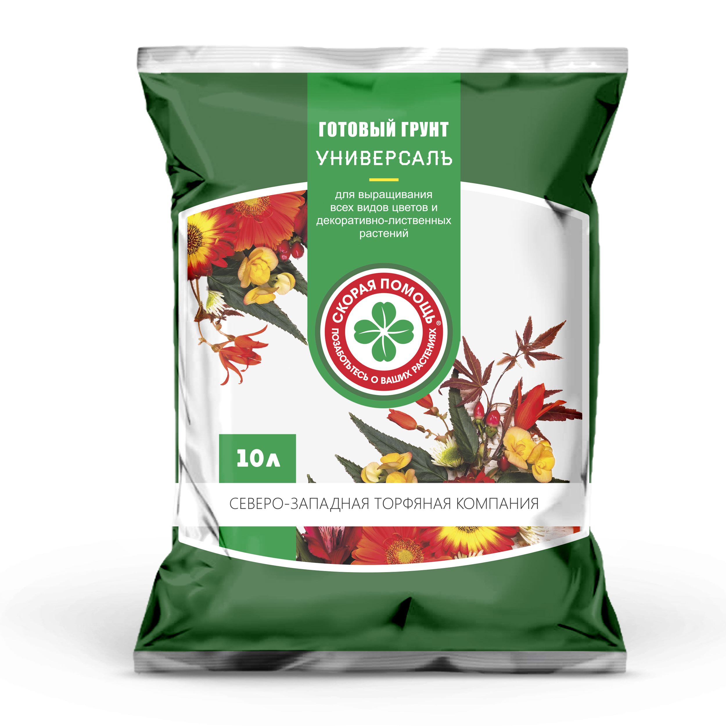 Почвогрунт СЗТК Скорая помощь Универсал 10 л.